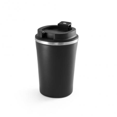 Stainless steel travel mug with ceramic interior finish 470 ml Phelps ceramic