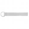 Short polyester lanyard for sublimation with ring Telford
