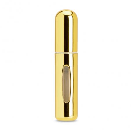 Aluminum refillable perfume atomizer designed for easy refilling Linden