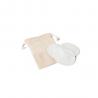 Set of 3 washable and reusable facial cleansing pads Elise