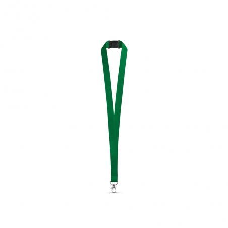 Polyester lanyard with safety clasp Leeds