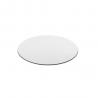 Round shaped mouse pad with rubber base Blair round