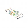 Fishing game consisting of 10 wooden fish ideal for children Fishy