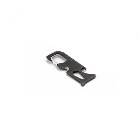 Stainless steel multifunction card with 8 functions Screwy