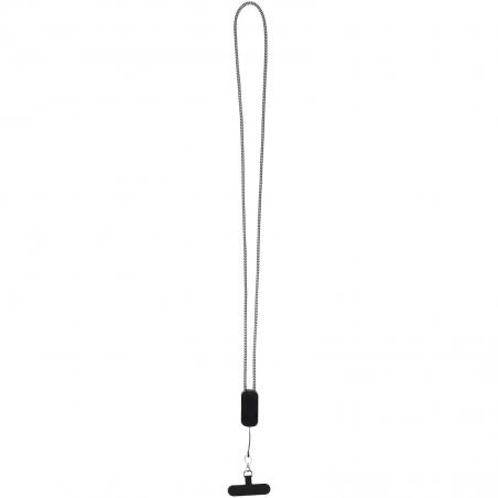 Anser smartphone lanyard aus recyceltem kunststoff mit 27 W 5-in-1 integriertem kabel 