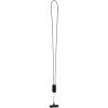 Anser smartphone lanyard aus recyceltem kunststoff mit 27 W 5-in-1 integriertem kabel 