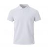 Erwachsene weiß Polo-Shirt Charles