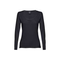 Longsleeved scoop neck...