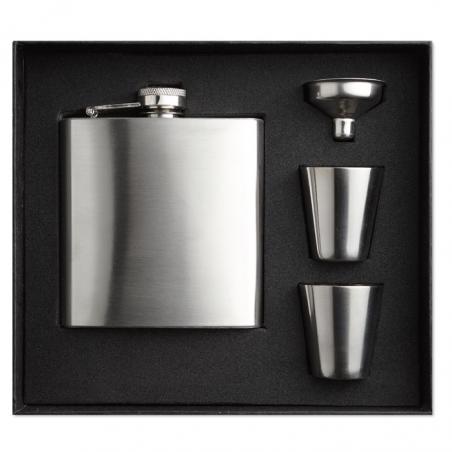 Flachmann Slimmy flask set