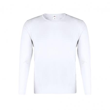Erwachsene weiß T-Shirt Iconic long sleeve T