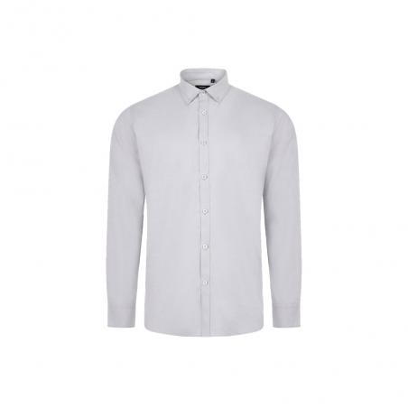Mens oxford shirt 180 gm² in cotton 50% polyester 45% and elastane 5% Vl prithvi man