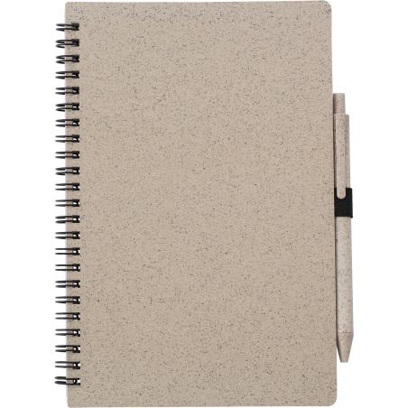 Notizbuch Massimo | Weizenstroh | A5 | Liniert