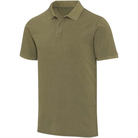 Calgary poloshirt für herren im washed Look, 200 g/m2 