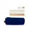 Multipurpose case in recycled felt 100% rpet with ruler pencils rubber and sharpener Nomad