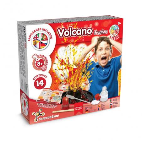 Educational game for children Volcanic eruption game