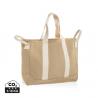 BEAU AWARE™ Beach bag 400gsm recycled canvas, with side hand