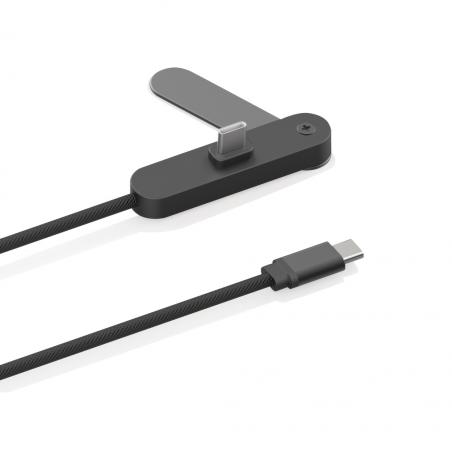 Aluvia RCS 65W PD Cable with adjustable phone stand