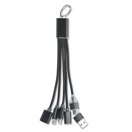 5In1 ladekabel Hublue