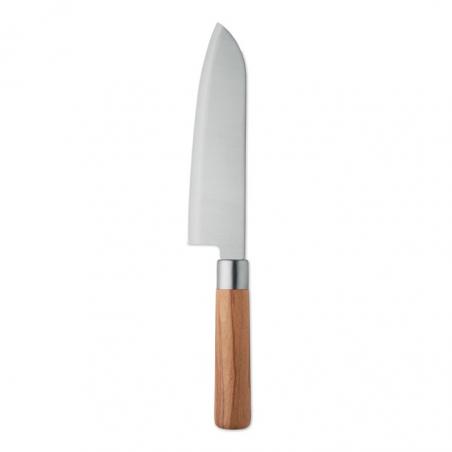 Kochmesser mit buchenholz Slice