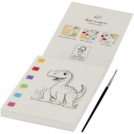 Quell malbuch und wasserpinsel set 