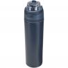 Theron 800 ml RCS trinkflasche aus recyceltem, einwandigem edelstahl mit multifunktionsdeckel und klappstrohhalm 