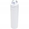 Theron 800 ml RCS trinkflasche aus recyceltem, einwandigem edelstahl mit multifunktionsdeckel und klappstrohhalm 