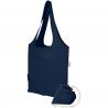 Madras-Mischgewebe, 140 g/m², GRS-zertifizierte, faltbare Baumwoll-Tragetasche, 7 l 
