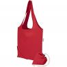 Madras-Mischgewebe, 140 g/m², GRS-zertifizierte, faltbare Baumwoll-Tragetasche, 7 l 
