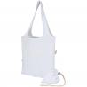 Madras-Mischgewebe, 140 g/m², GRS-zertifizierte, faltbare Baumwoll-Tragetasche, 7 l 