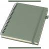 Liss a5 hardcover spiralnotizbuch aus recyceltem kunststoff 