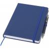 Spectrum set a5 hardcover notizbuch aus recyclingpapier und einem kugelschreiber 