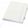 Spectrum set a5 hardcover notizbuch aus recyclingpapier und einem kugelschreiber 