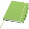 Spectrum set a5 hardcover notizbuch aus recyclingpapier und einem kugelschreiber 