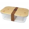 Roby 1000 ml glas lunchbox mit bambusdeckel 