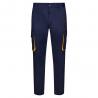 Twotone multipocket twill trousers 200gm² in cotton 35% and polyester 65% Vl hypnos