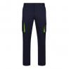 Twotone multipocket stretch trousers 240gm² in cotton 46% eme 38% and polyester 16% Vl fides