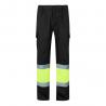 Twotone twill trousers 210gm² lined multipocket in cotton 20% and polyester 80% Vl athena