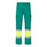 Twotone twill trousers 210gm² lined multipocket in cotton 20% and polyester 80% Vl athena
