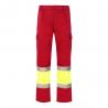 Twotone twill trousers 210gm² lined multipocket in cotton 20% and polyester 80% Vl athena