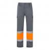 Twotone multipocket twill trousers 210gm² in cotton 20% and polyester 80% Vl poseidon