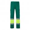 Twotone multipocket twill trousers 210gm² in cotton 20% and polyester 80% Vl poseidon