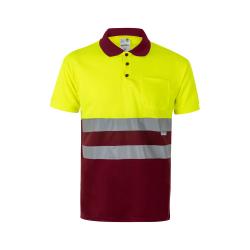 Twotone birdeye polo shirt...