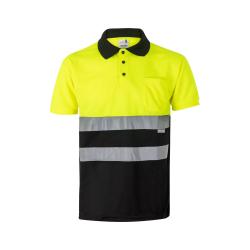 Twotone birdeye polo shirt...