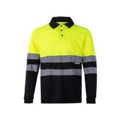 Twotone birdeye polo shirt...