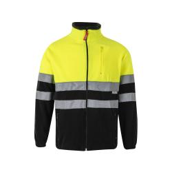 Twotone fleece jacket...