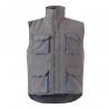 Padded vest twotone multipocket 120gm² in polyester 100% Vl nergal
