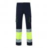 Twotone multipocket stretch trousers 240gm² in cotton 46% eme 38% and polyester 16% Vl zeus