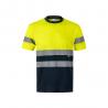 Twotone birdeye technical tshirt 140gm² in polyester 100% Vl brahma large