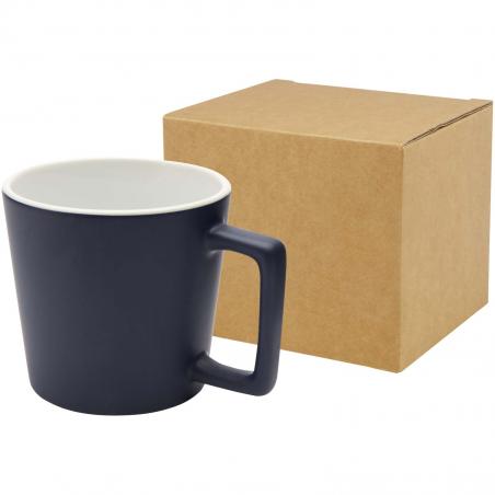 Cali 370 ml keramiktasse mit matter oberfläche 